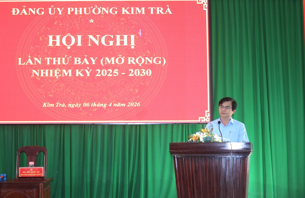 Hội nghị Ban chấp hành Đảng bộ phường Kim Trà lần thứ 7 (mở rộng ...